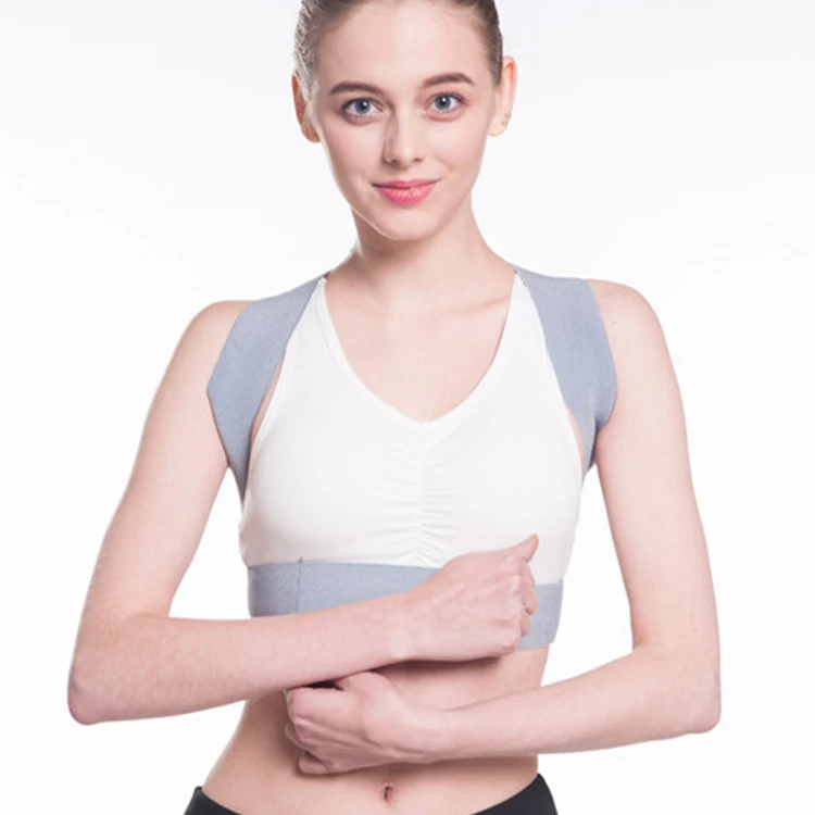 

Wholesale Magnetic Smart Back Posture Corrector Intelligent Detection Back Support Posture Correction Belt, Gray
