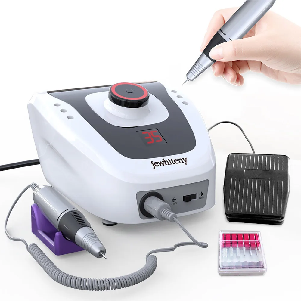 

Professional Electric Acrylic Nail Drill File Machine 20000 RPM 32W