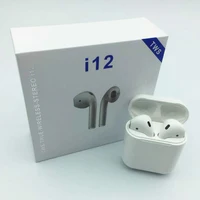 

High quality i12 Tws Bluetooth 5.0 Earphone Headset Mini Earphones True Wireless Stereo Earbuds Headphones Earpiece For IPhone