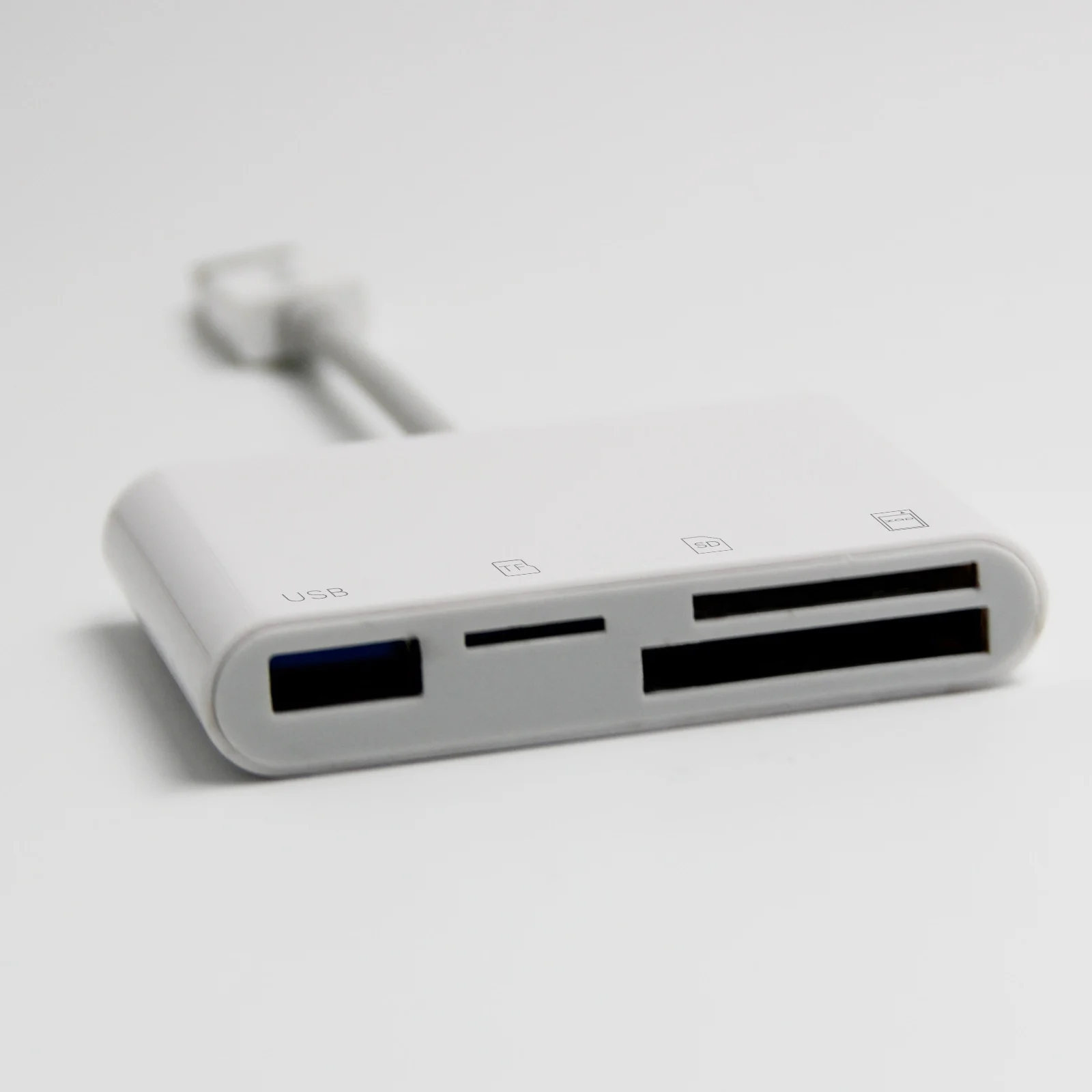 USB 3.0 to Multi slot Flash Memory SD/TF/XQD Card Reader Adapter for Windows/Mac - ANKUX.COM