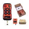 Cargo loading radio wave telecrane wireless single speed push button remote control for crane