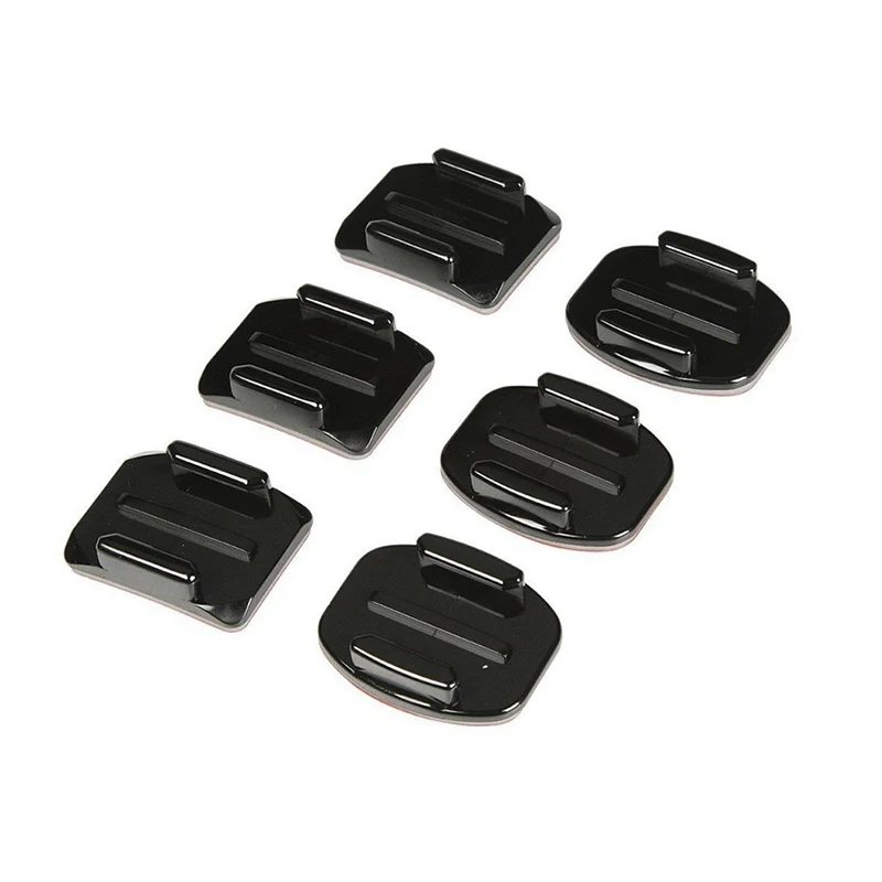 

Strong Sticky Pads 3X Curved And 3X FLAT Adhesive Mounts for GoPro/Other Action Camera