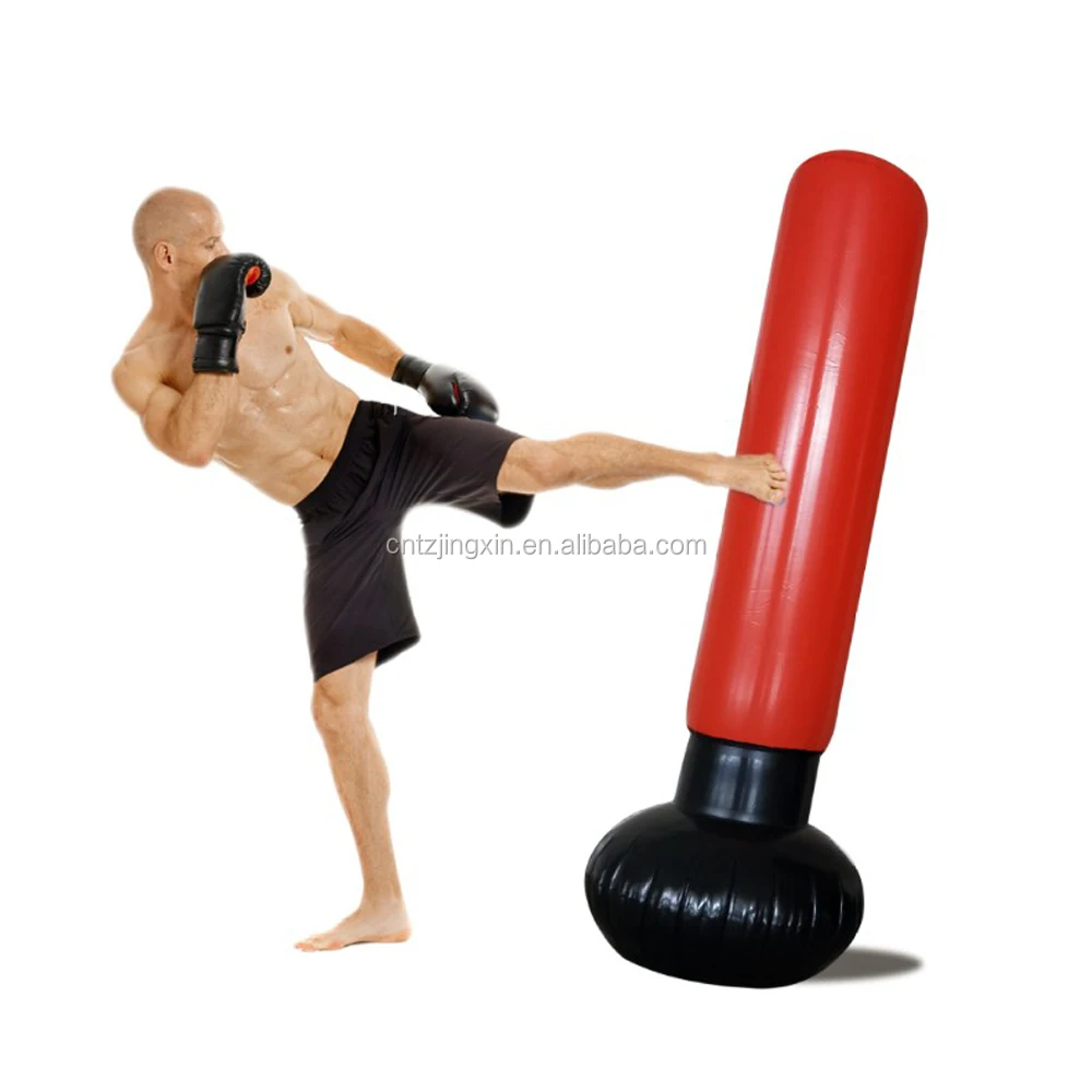 

Heavy Training Bag Adults Teenage Fitness Sport Stress Relief Boxing Target Inflatable Standing Punching Bag for kids