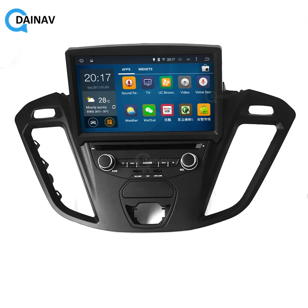 

2 din 2DIN Android Car radio DVD player FOR FORD Tourneo Ford Transit 950 1580 350 350HD 2013+ car stereo autoradio auto audio