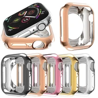 

For apple watch screen protector case 40mm 44mm TPU cover for iwatch series 4 case for apple watch protective bumper