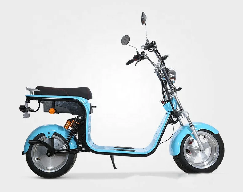Gaea M2 Citycoco Europe warehouse Fat Tire Electric Scooter with 3000W motor 60v 20ah 30ah lithium
