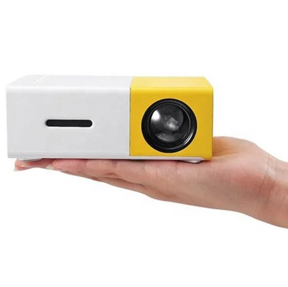 

Video Projector Factory price Mini projector yg300 600 lumens 1080P Home Theater outdoor Projector DLP 4K mobile phone proyector