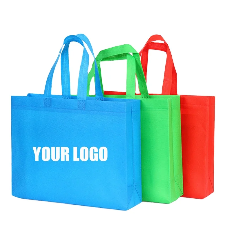 

Pp Customised Type Carry Bottom Gusseted Wenzhou Vest Polypropylene Lamination 80 Gsm Tote D Cut Non-Woven Nonwoven Shopping Bag, Customized color bag