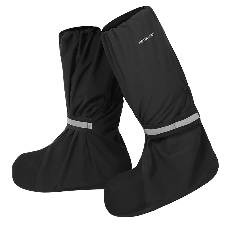

Motowolf Factory Reusable Long Shoe Cover Rain Boot Cover With Reflector