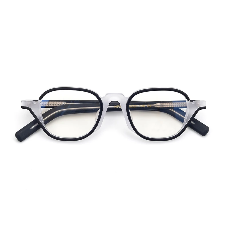 

Glasses Frame Men Blue Light Blocking Acetate Round Photochromic Eyeglasses Optical