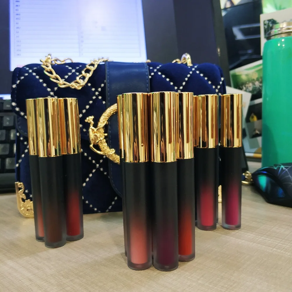 

2021 Hot sale long lasting waterproof no label matte nude lipstick, Multi-colors