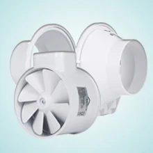 Inline Duct Ventilation Fan, Plastic, 4" - detail 12