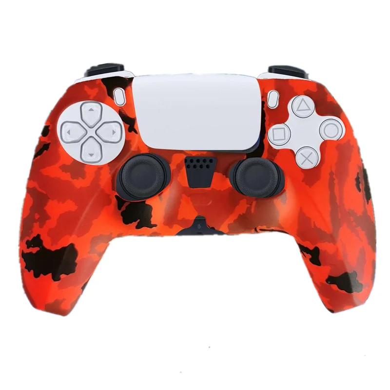 

wholesale silicone skins cover perosnalisados manette rubber case for sony playstation ps5 original controller accessories