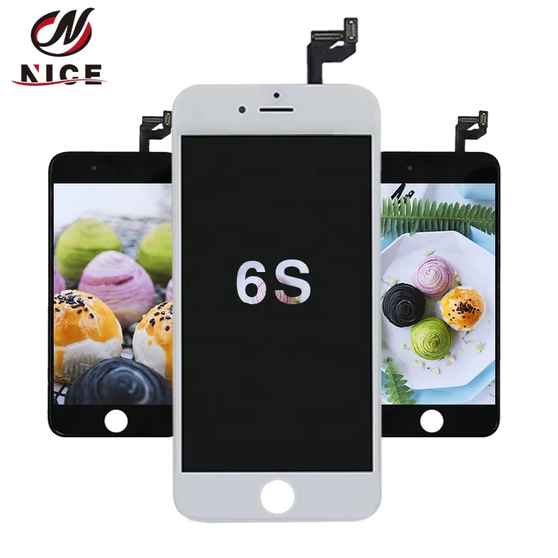 

OEM lcd mobile cell phone screen 6S lcd display for iphone, Black white