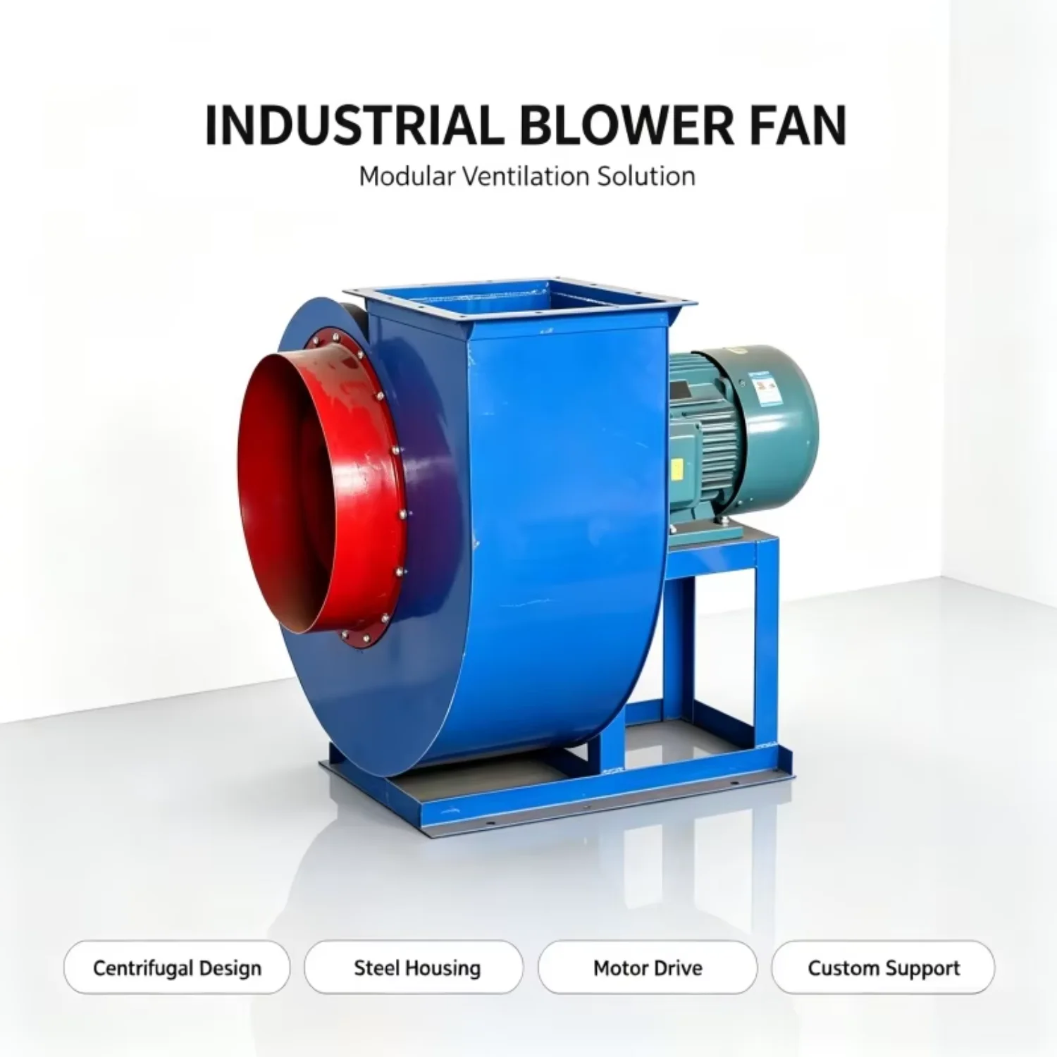 Centrifugal Fan, 380 V, Stainless Steel - detail 4
