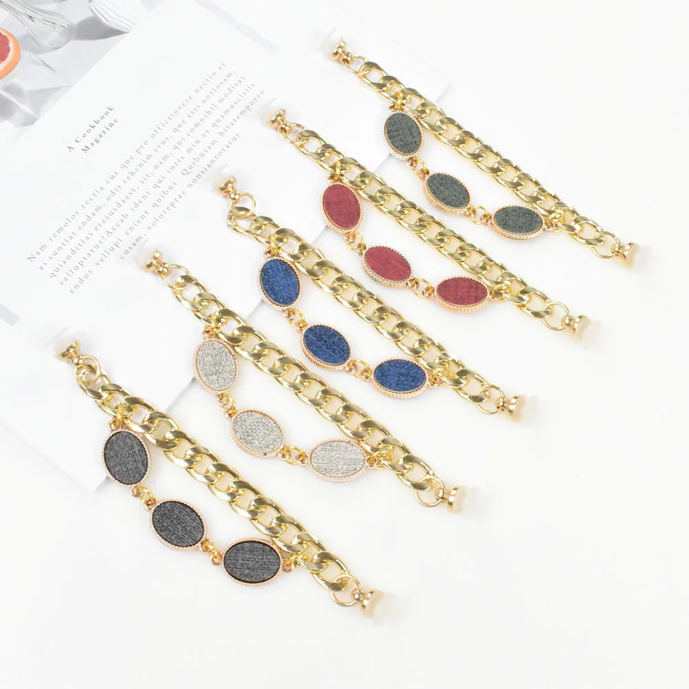 

New Croc Charms Vintage Chain 1Pcs Metal Buckle Luxury Gold Shoes Accesorios High Quality Shoe Decoration Girls Party Gifts