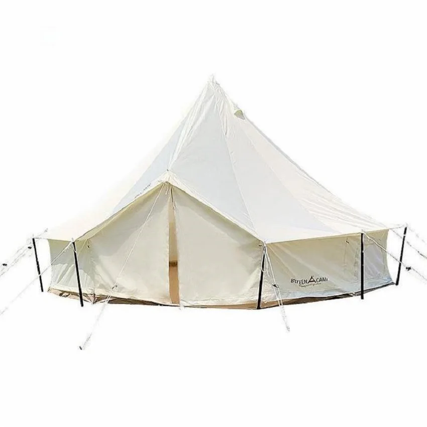 

Wholesale Price 900D Oxford White Practical Professional Glam Tents Glamping Camping Tents