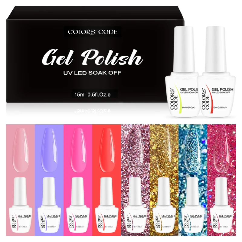 

Wholesale Good Quality Uv Fragrance Nail Gel Polish Soak Off Hema Free One Step Gel Polish Color UV LED Nail Gel Polish