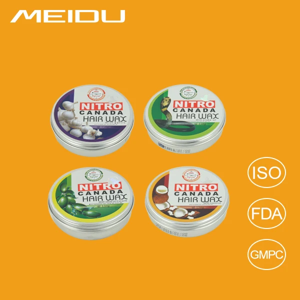 

Guangzhou wholesale factory nitro canada styling private label OEM organic natural water based strong hold hair wax for men