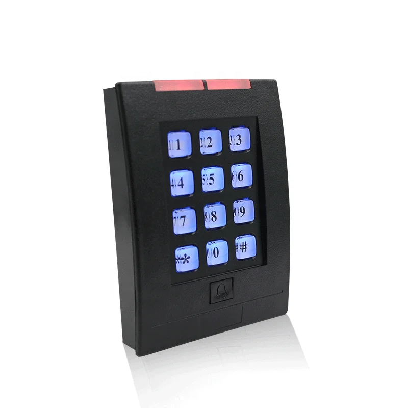 

Office Building Gate Smart RFID Proximity Reader Wiegand26/34 Keypad Reader 125Khz ID Card Access Control Card Reader