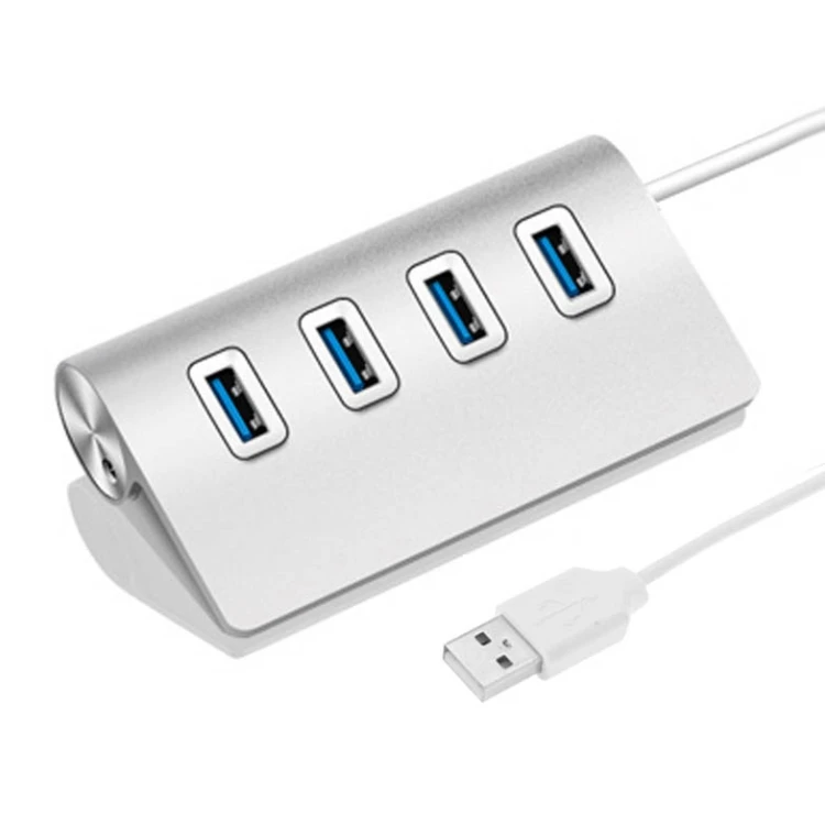 

Dropshipping High Speed 5Gbps 4 Ports USB 3.0 HUB Portable Aluminum USB Splitter