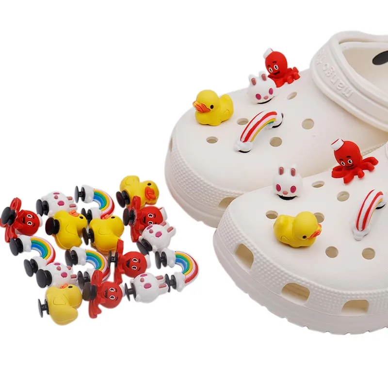 

Weiou Manufacturer 1pakc of 4pcs New Arrive Support Custom Color And Size Shoe Decorative Rubber Shoe Flower, Customized