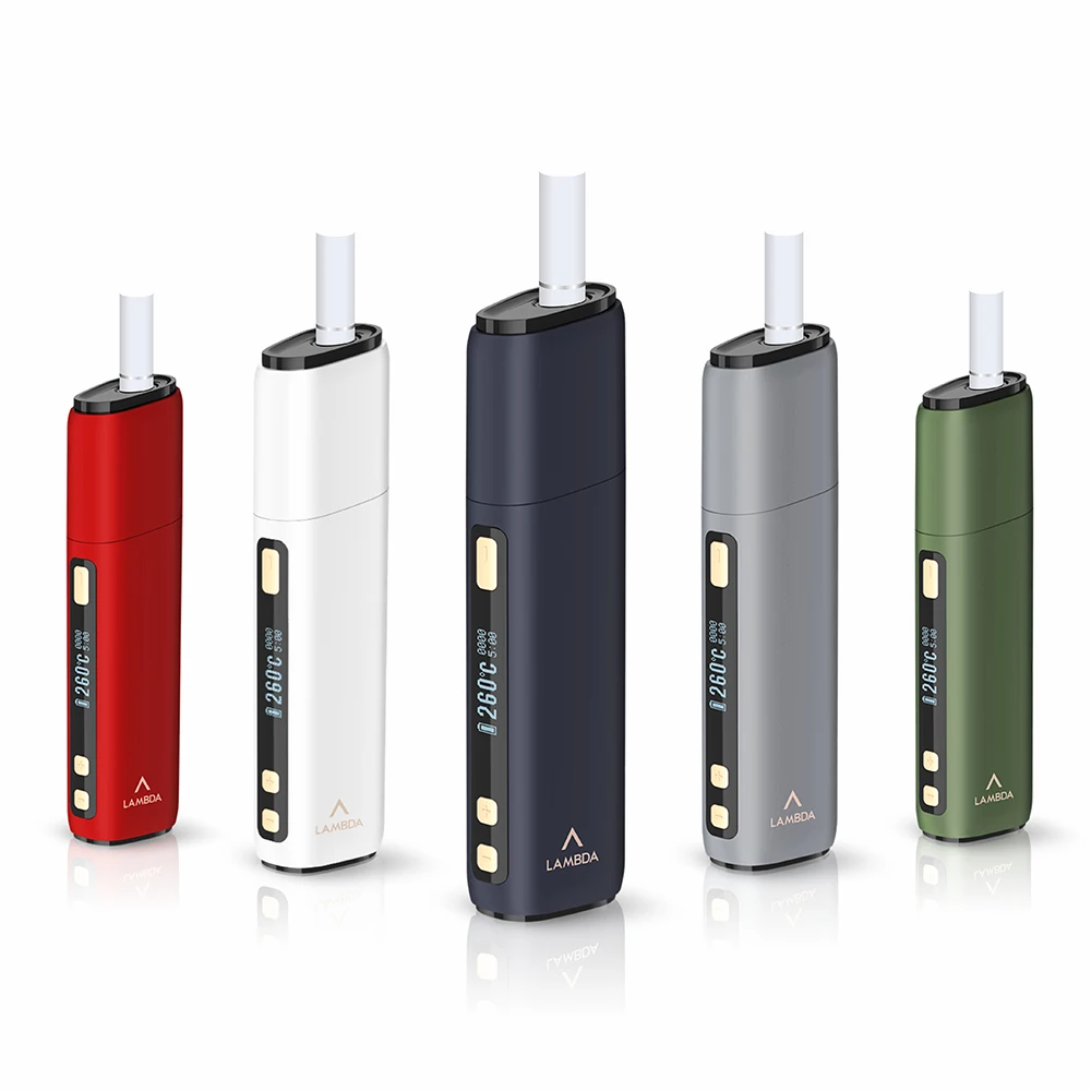 
LAMBDA CC Heat Not Burn Device 3200mAh With OLED Display Original Factory Supply Compatible With IqoSticks Heets sticks 