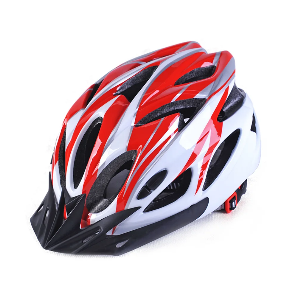 Classic Cycling Helmet Red Ultralight Bicycle Helmet Mtb Road Bike ...