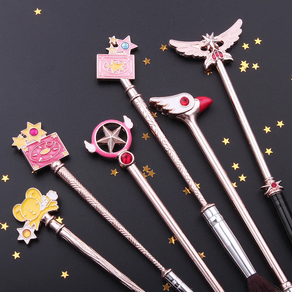 

Metal Original Design Animation 6 Pieces Of 3 Styles Eye Shadow Cheek Makeup Brush