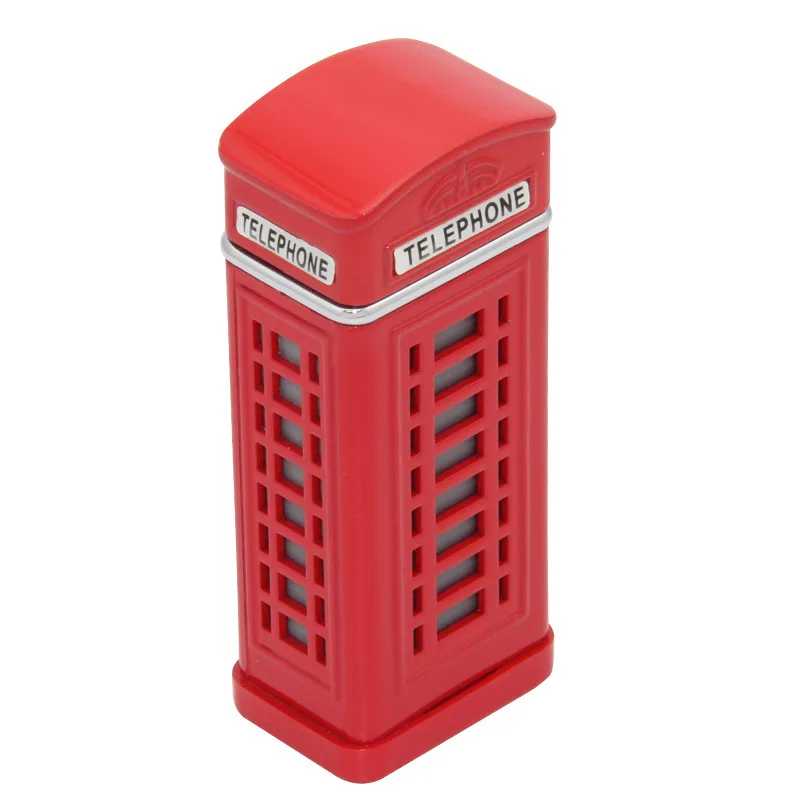 

Creative Detachable Phone Booth Style Mini Ashtray Outdoor Ashtray, Picture