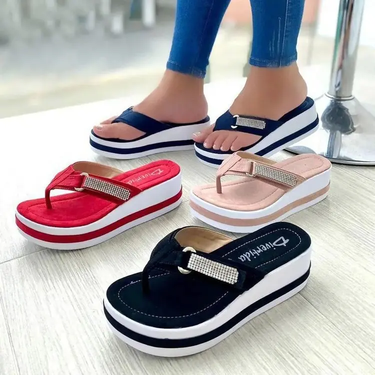 

Wholesale flip-flops slippers sandals for women and ladies women's sandals wedges