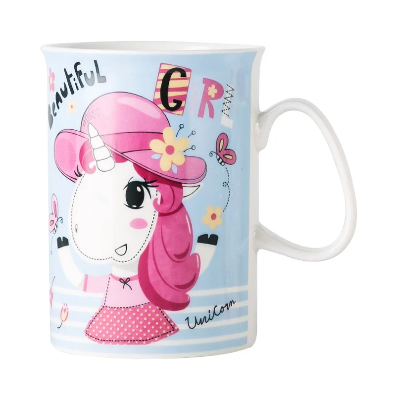 

Personalized Reusable Hand made Unicorn Ceramic Coffee Mugs mugs manufacturer, Customized colors acceptable