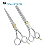 

S52 professional gold screw baber razor set hairdressing scissors scissors