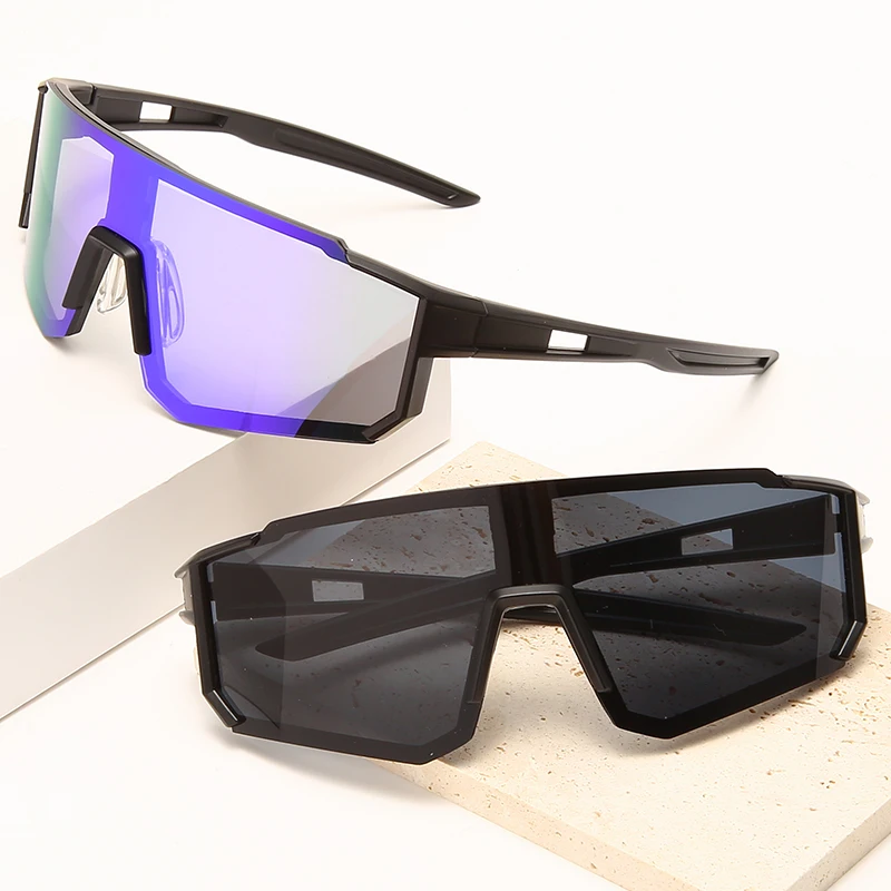 

Twooo 2101 High Quality One Lens Cool Oversized Sports Sunglasses