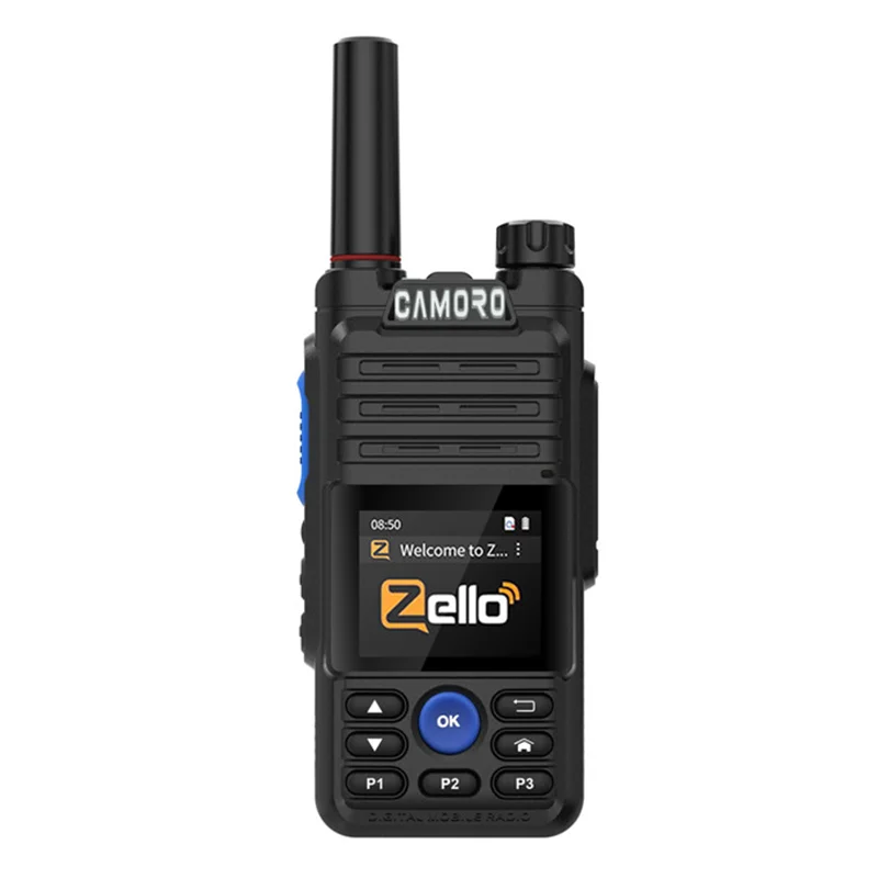

Camoro New Antenna Separation 4G mini Zello walkie talkie with wifi gps zello radio Android portable walkie talkie
