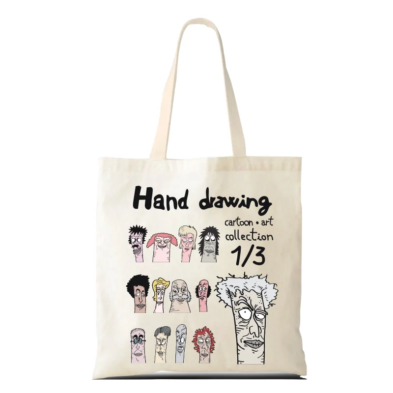 

vintage style Genuine Classic Retro Multi-functional Simple Canvas Shopping Bag