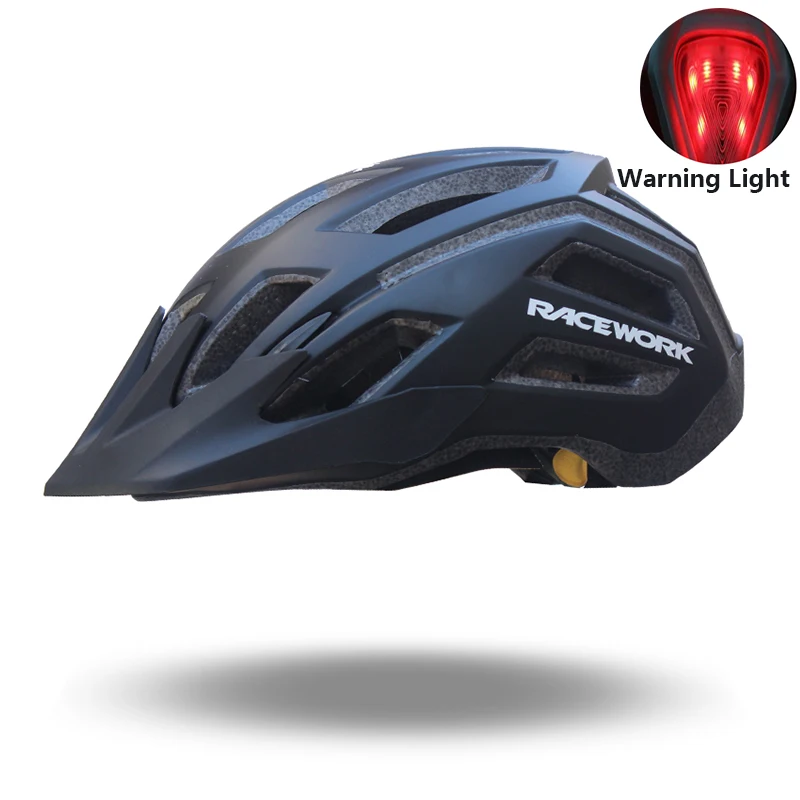 

Bicycle helmet with taillight design suitable for adults and young people