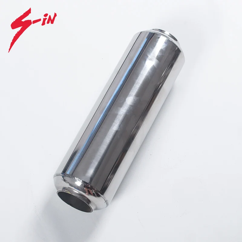 All Ss304 Car Universal Resonator Tornado Muffler Buy Car Muffler
