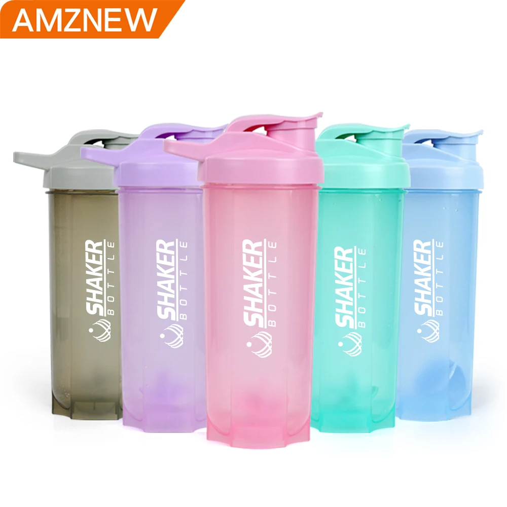 

B30-0081 Custom Blender Powder Whey Shake Water Gym Bottles Shaker Mixing Ball Protein Cup Sports Plastic Protein Fitness Shaker