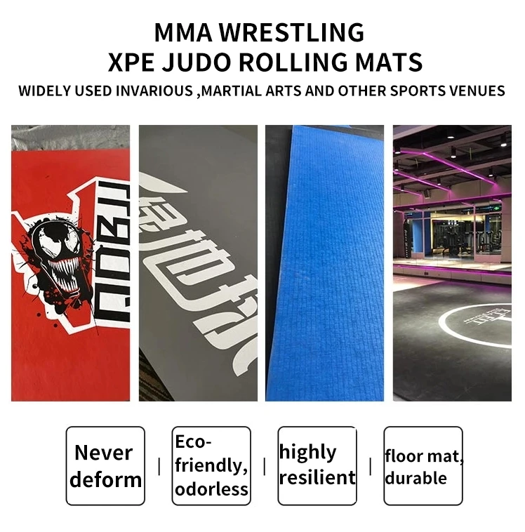 Best Flexi Roll Tatami Wrestling Mats Rollout Mma Martial Arts Mat Gym