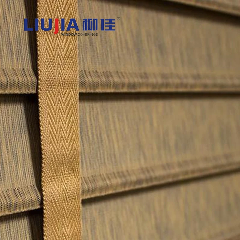 

Hot Sale Modern Cloth Elegant Window Excellent Quality Classical Ready Made Fabric Venetian Shade Horizontal Venetian Blinds, Customer's request