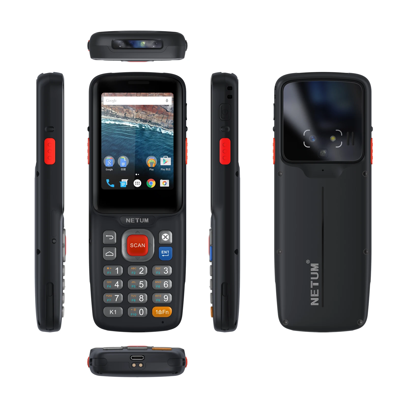 

NETUM PDA-D5200 Handheld PDA Android Terminal 2D Barcode Scanner