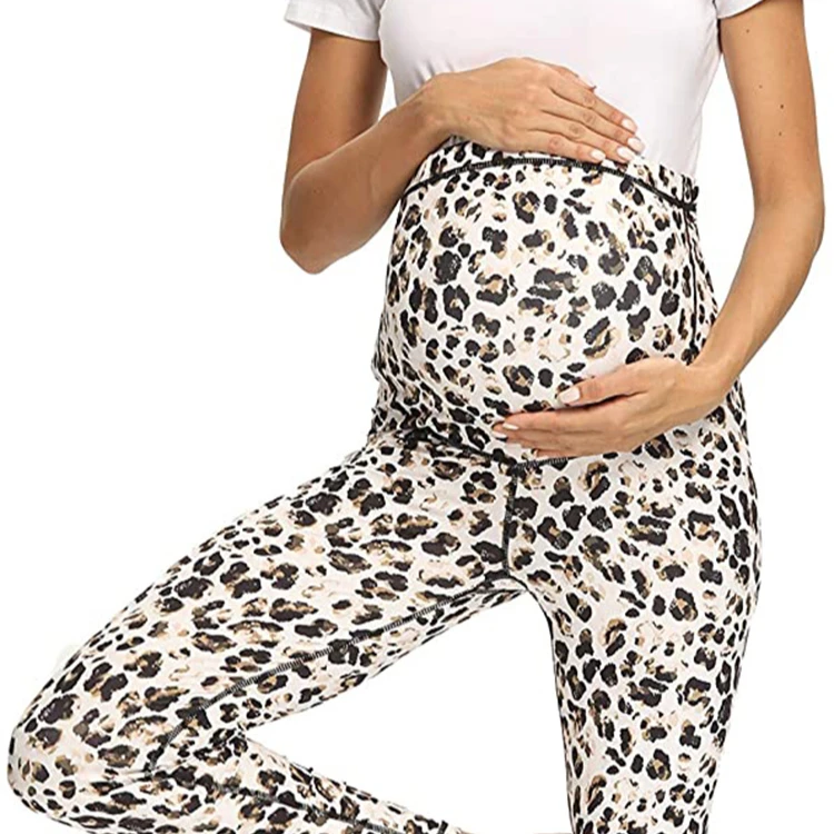 

Colorful Breathable Body Shaping Compression Women Pregnant Maternity Yoga Pants Leggings