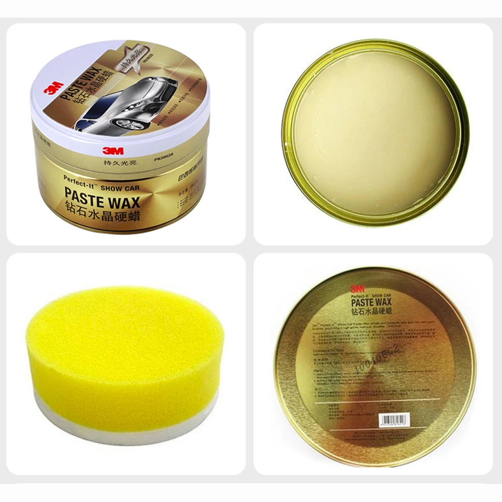 Oem Car Wax Scratch Remover Fast Anti Static Function Fine Polish Tin