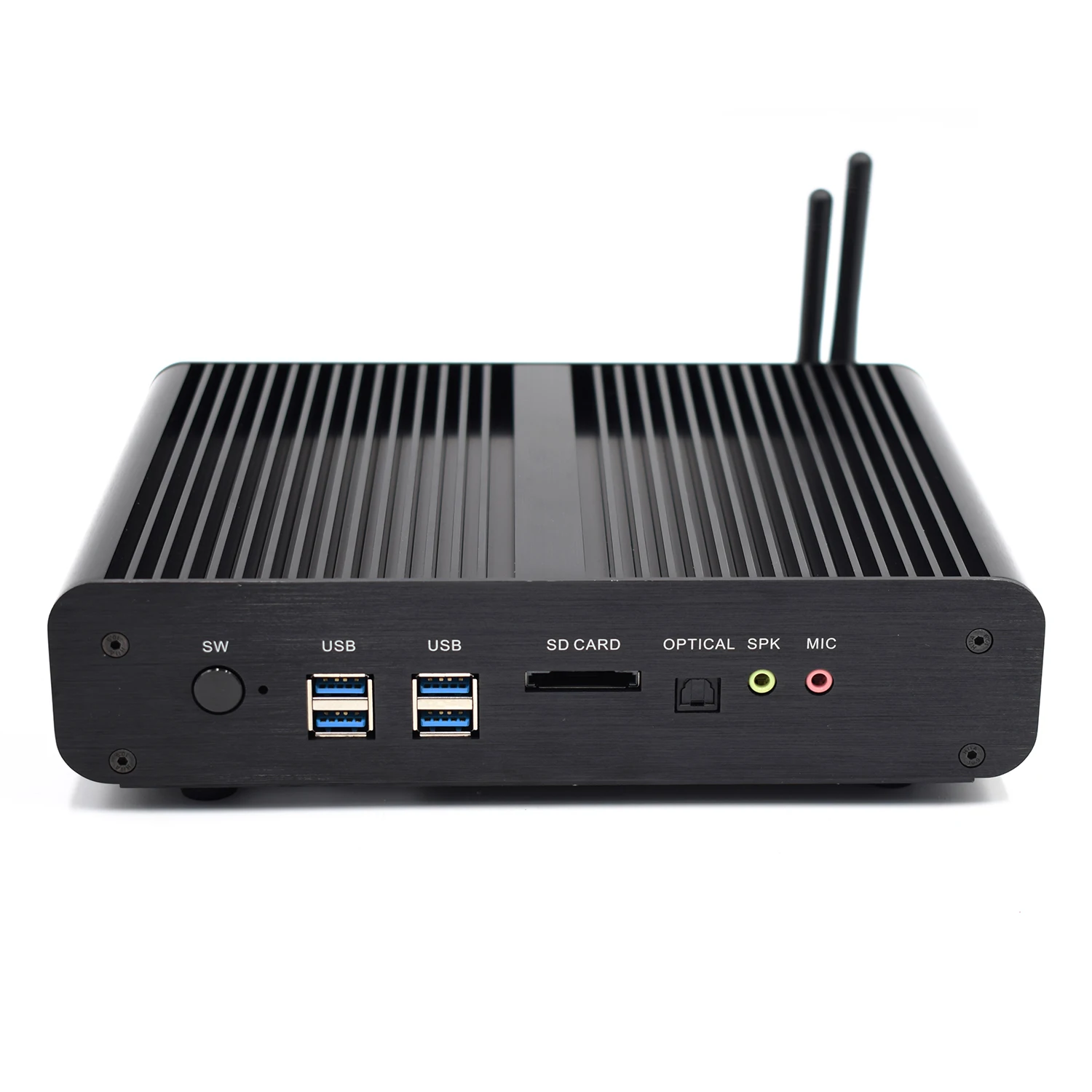 

Top Fanless Mini PC Intel Core i7 8565U/7560U i5 8250U/7260U Computer Laptop Nuc 2*DDR4 M.2+Msata+2.5''SATA 4K HTPC Nettop HD DP