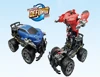 Top sale lowest price factory direct sale kids rc 5 channel off-road transforming robot car toys