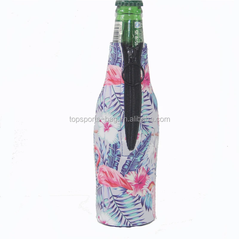 

Floral Sublimation Neoprene Bottle Beer Holder Cooler Bag Sleeve