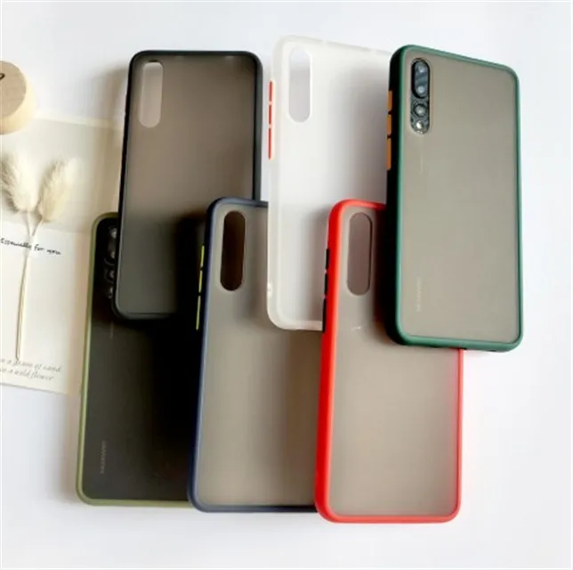 

Supplier Smoke Matte Mobile Back Cover PC TPU Phone Case For Oppo Realme C15 C11 C12 C3 C1 6 Pro Narzo 10 X50