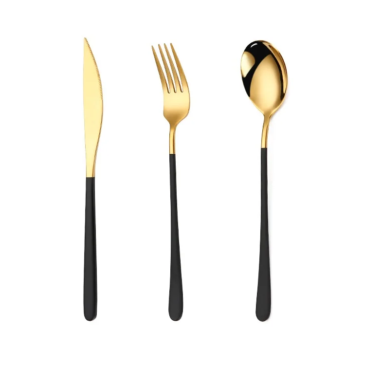 

Popular Korean Style Knife Spoon Fork Case Reusable Stainless Steel Cutlery Set