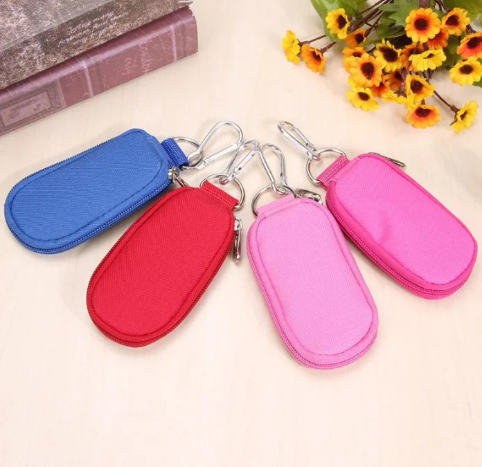 

In Stock ! Keychain Case for Sample Vials Essential Oils Bottles Key Chain Case, Six color for chose